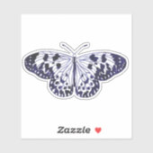 大型ニンフ蝶 シール (シート)