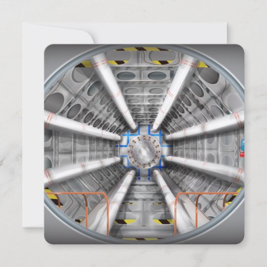 大型ハドロン衝突型加速器 招待状 (正面)