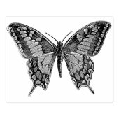 大型バタフライゴムスタンプ ラバースタンプ (インプリント)