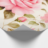 大型バラおもしろい工芸品 ラッピングペーパー (角)