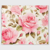 大型バラおもしろい工芸品 ラッピングペーパー (フラット)