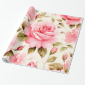 大型バラおもしろい工芸品 ラッピングペーパー (アンロールド)