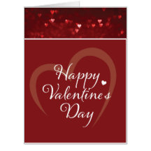 大型バレンタインデーカード