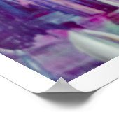 大型パレットナイフ絵画のポスター4 ポスター (角)