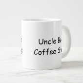 大型パーソナライズされたコーヒーマグ ジャンボコーヒーマグカップ (正面右)