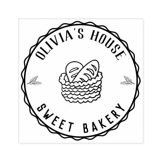 大型パーソナライズされた手作りロカスタムゴラバースタ ラバースタンプ (インプリント)