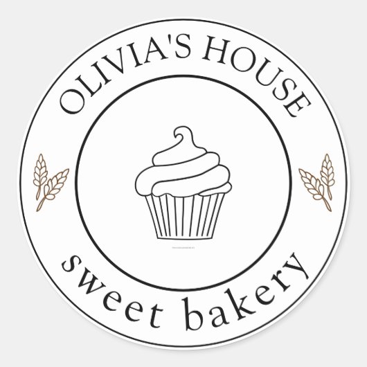 大型パーソナライズされた自家製ロカスタムゴクラシックRo ラウンドシール (正面)