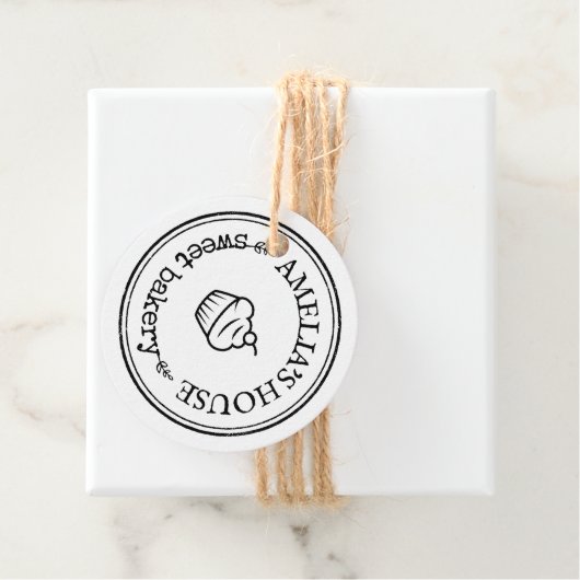 大型パーソナライズされた自家製ロゴカスタムラベル フェイバータグ (インサイチュ)