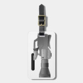 大型ビデオカメラ荷物タグ ラゲッジタグ (正面縦)