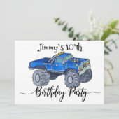 大型ピックアップトラック セーブザデート (スタンド正面)