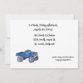 大型ピックアップトラック セーブザデート (裏面)