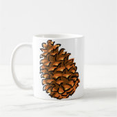 大型ピネコン コーヒーマグカップ (左)