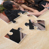 大型ファミリー写真コラージュ(252枚)  ジグソーパズル (側面)