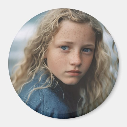 大型フォトカスタム マグネット (正面)