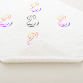 大型フリースバーブランケット シェルパブランケット (3/4)