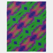 大型フリースブランケットオーロラカラー フリースブランケット (正面)