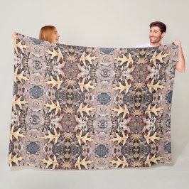 大型フリースブランケットフォレストフロア フリースブランケット