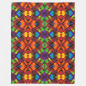 大型フリースブランケット蝶はかりで測類 フリースブランケット (正面)