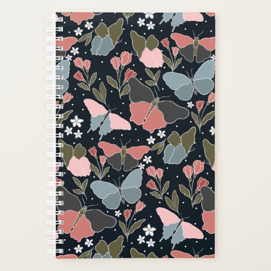 大型ブルーバタフライプランナー プランナー手帳 (正面)