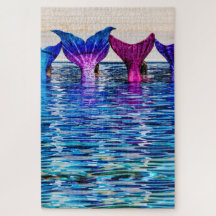 大型マーメイドパズル!!!1000枚以上！