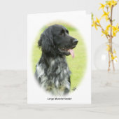 大型ムンスターランダー9W020D-065楕円形 カード (黄色い花)