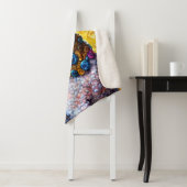 大型メガネをかけているプードル犬 シェルパブランケット (インサイチュ)