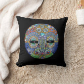 大型モザイクマスク クッション (ブランケット)