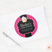 大型ラウンドベーカリー包装シール ラウンドシール (封筒)