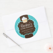 大型ラウンドベーカリー包装シール ラウンドシール (封筒)