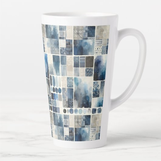 大型ラテカップ カフェラテマグ (右)