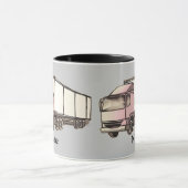 大型リグトラック マグカップ (中央)