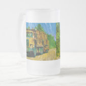 大型リグ、重量輸送車、トラック フロストグラスビールジョッキ (正面左)