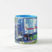 大型リグ、重量輸送車、トラック マグカップ (中央)