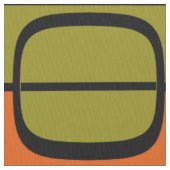 大型レトロパネル黒 ファブリック (クローズアップ)