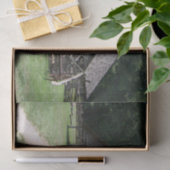 大型ワゴン付きAフレーム木石納屋 薄葉紙 (ギフト)