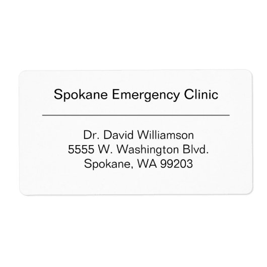 大型事業用出荷ラベル ラベル (正面)