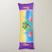 大型体クッションレーピンカスタムグカエル ボディピロー (裏面 (縦))