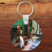 大型回転車輪 キーホルダー (正面)