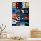 大型宇宙旅行ポスターコレクション ポスター (キッチン)