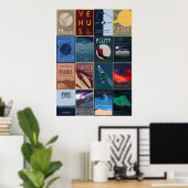 大型宇宙旅行ポスターコレクション ポスター (ホームオフィス)