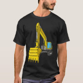 大型掘削機 Tシャツ (正面)