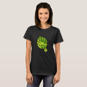 大型植物性アーティチョークベジタリアン Tシャツ (正面フル)
