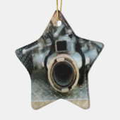 大型消火ホースノズル セラミックオーナメント (左)