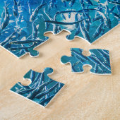 大型灰色海群 ジグソーパズル (側面)