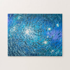 大型灰色海群 ジグソーパズル