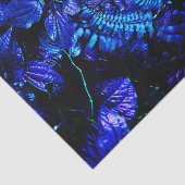 大型熱帯ブルーパーム離れハイビスカスデクページ 薄葉紙 (詳細)