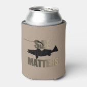 大型物おもしろい釣用マス 缶クーラー (缶正面)