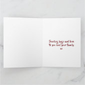 大型犬用同情カードby dalDesignNZ カード (内部)