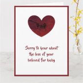 大型犬用同情カードby dalDesignNZ カード (黄色い花)