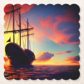 大型船 ペーパーコースター (正面)